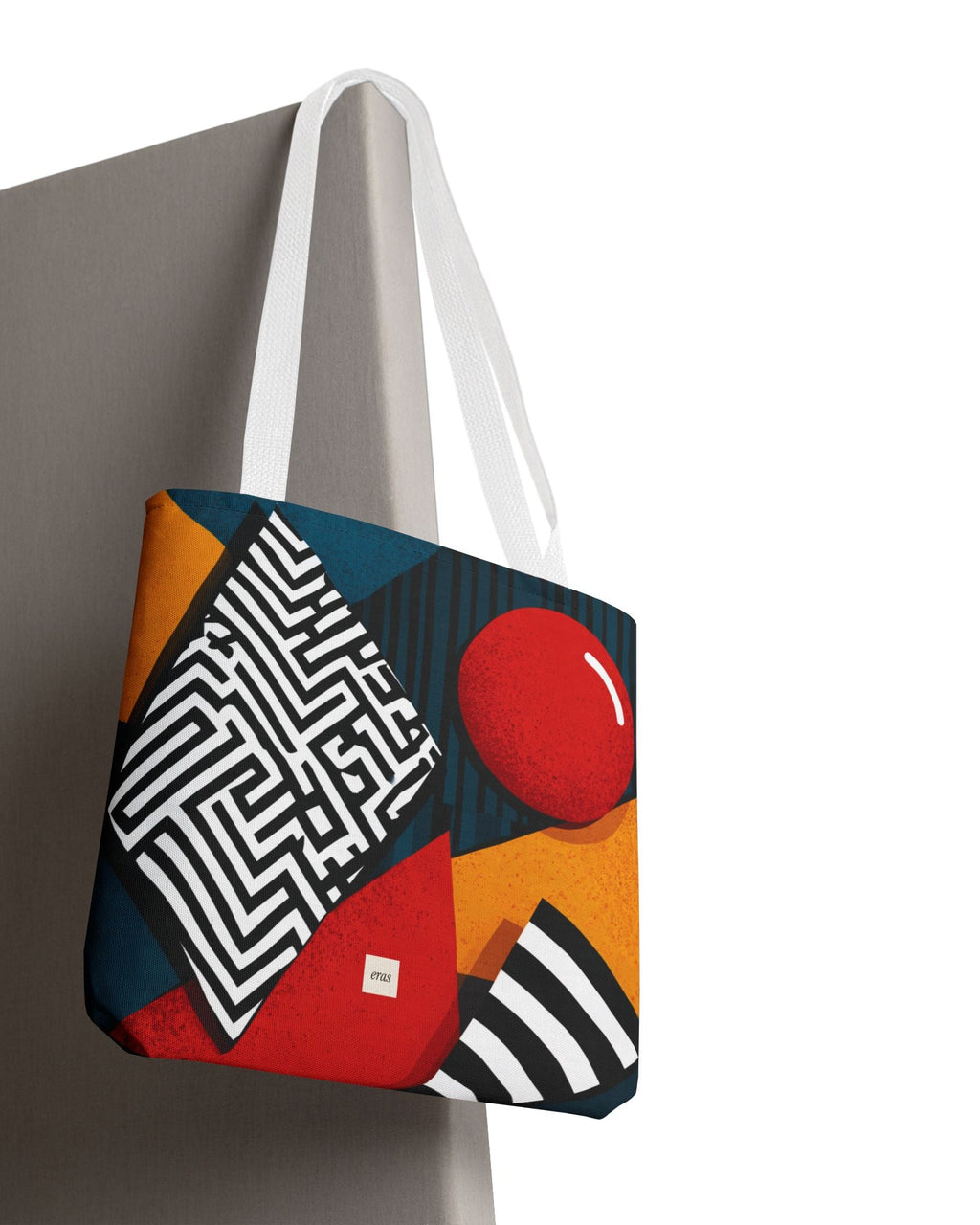 Memphis Memories - Abstract Geometric Tote Bag