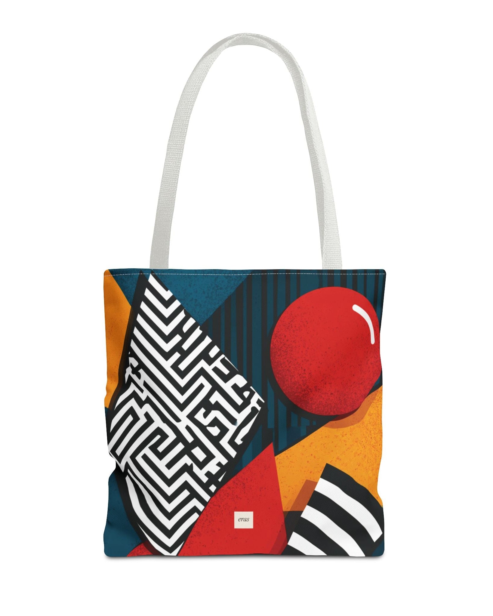 Memphis Memories - Abstract Geometric Tote Bag