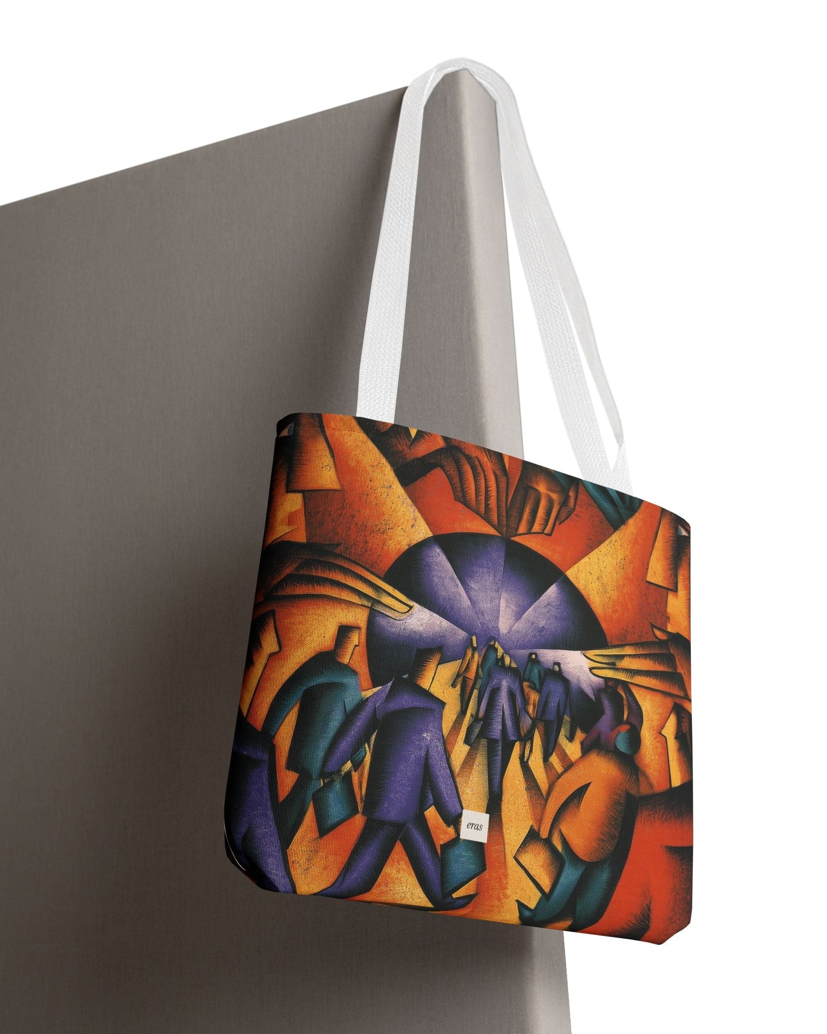 Global Rush — Global Village Coffeehouse Tote Bag