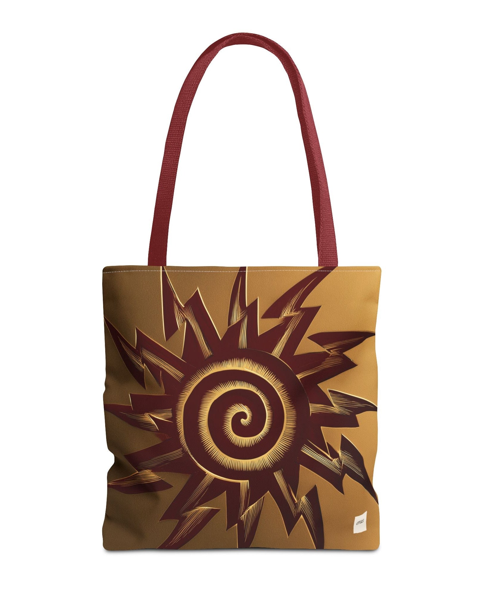 Sunburst — Global Village Coffeehouse Tote Bag