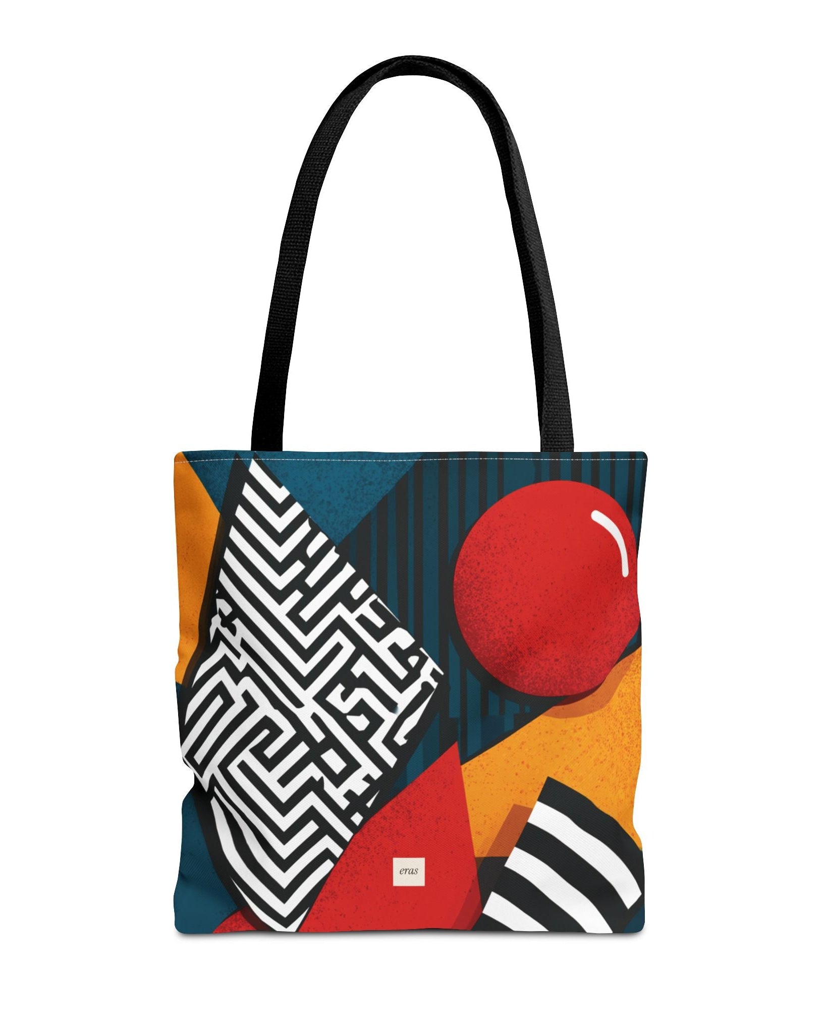 Memphis Memories - Abstract Geometric Tote Bag