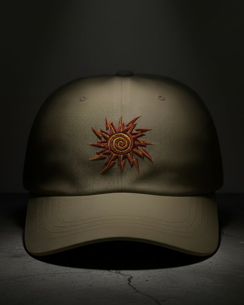 Sunburst — Global Village Coffeehouse Baseball Hat