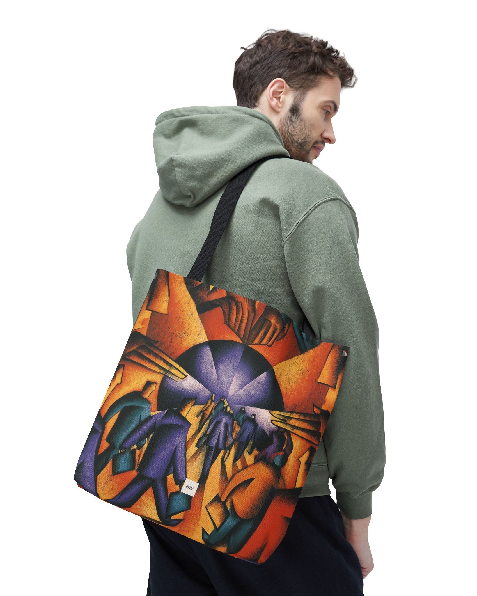 Global Rush — Global Village Coffeehouse Tote Bag